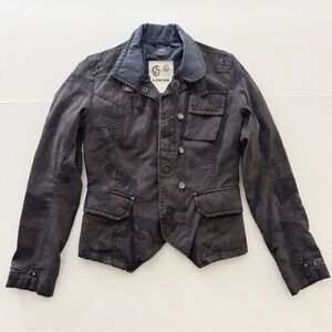 G-Star Raw Sniper Art Blazer Gray Camo